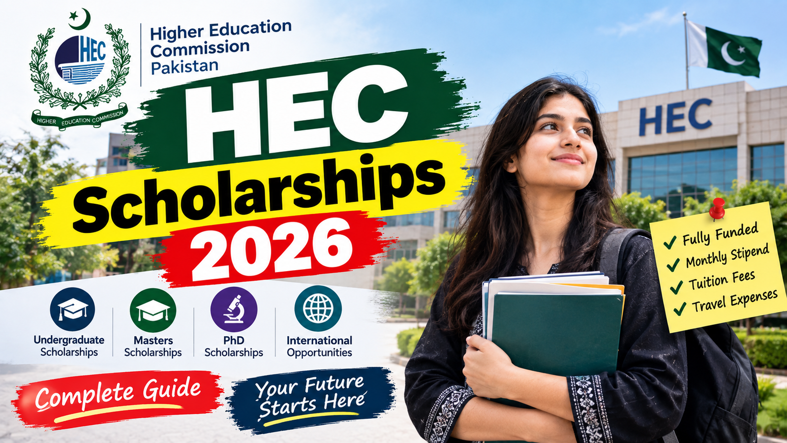 HEC Scholarships Guide for Pakistani Students: Apply Online Now