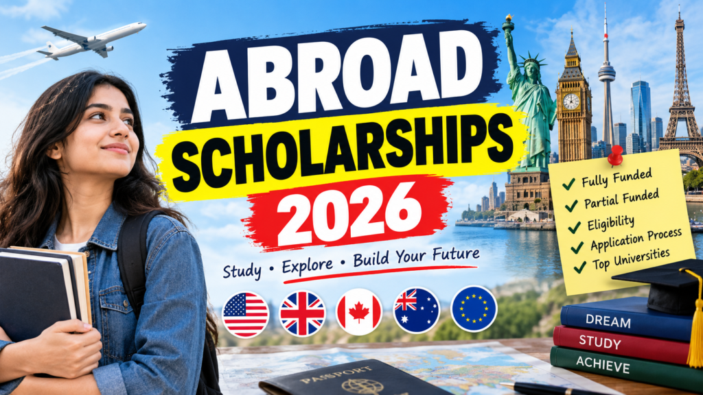 How to Get Study Abroad Scholarships 2026: Complete Process for Online