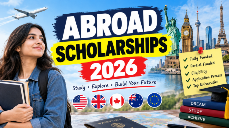 How to Get Study Abroad Scholarships 2026: Complete Process for Online