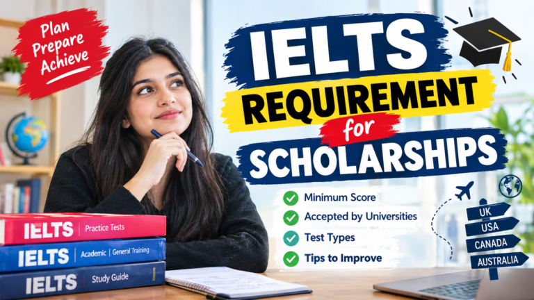 IELTS Requirement for Scholarships 2026: What Score Do You Actually Need?