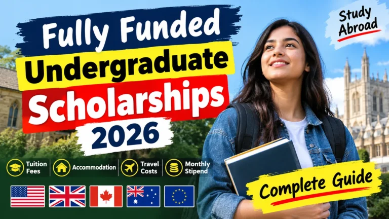 Fully Funded Undergraduate Scholarships 2026: Your Complete Guide
